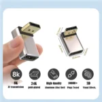 8K 60Hz PD1.4 Male Displayport to Female Displayport Adapter Converter - Image 2