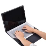 Cloth Texture Laptop Leather Protective Case - Image 6