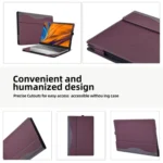 Leather Laptop Shockproof Protective Case - Image 5
