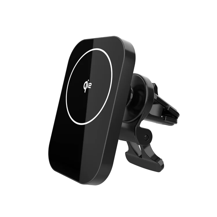 CW12 15W Max QI Standard Magnetic Wireless Charging Car Holder