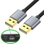 USB2.0 Male to Male Extension Data Charging Cable - Image 2
