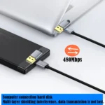 USB2.0 Male to Male Extension Data Charging Cable - Image 4
