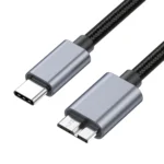 10Gbps USB-C / Type-C 3.1 to Micro B Mobile Hard Disk Adapter Cable