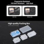 For GoPro HERO13 Black Sunnylife 3 in 1 Lens Protector Front and Rear Screen Tempered Glass Films - Image 6