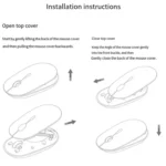 Original Xiaomi XMBXSB01YM Bluetooth Dual Mode Silent Portable Mouse 3 - Image 4