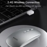 Yesido KB15 Slim 2.4G Rechargeable Wireless Optical Mouse - Image 4