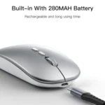 Yesido KB15 Slim 2.4G Rechargeable Wireless Optical Mouse - Image 5