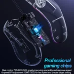 Yesido KB20 USB 7200DPI RGB Wired Mouse - Image 2