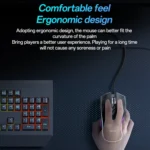 Yesido KB20 USB 7200DPI RGB Wired Mouse - Image 3