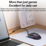 Yesido KB20 USB 7200DPI RGB Wired Mouse - Image 7