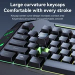 Yesido KB21 104-key 1.5m USB Wired Keyboard with Breathing Light - Image 3