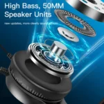 Yesido EK02 Head-mounted Gaming Wired Earphone with RGB Fixed Color Light - Image 5