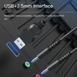 Yesido EK02 Head-mounted Gaming Wired Earphone with RGB Fixed Color Light - Image 8