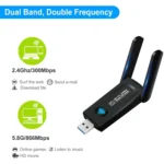 RE-1202 1200Mbps Dual Band Wireless Network Card WiFi USB3.0 Adapter Transmitter Receiver - Image 5