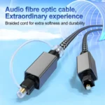 OD5.0mm Toslink Male to Male Digital Optical Audio Cable - Image 2