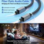 OD5.0mm Toslink Male to Male Digital Optical Audio Cable - Image 7