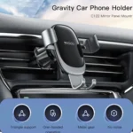 Yesido C122 Car Air Outlet Gravity Clamp Arm Mobile Phone Holder - Image 2