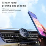 Yesido C126 Car Center Console Magsafe Magnetic Phone Holder - Image 2
