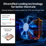 Ninkear N10 Windows 11 Bluetooth 4.2 Mini PC, 16GB+512GB, Intel Processor N100 Alder Lake-N - Image 14