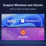 Ninkear N10 Windows 11 Bluetooth 4.2 Mini PC, 16GB+512GB, Intel Processor N100 Alder Lake-N - Image 8