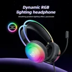 ONIKUMA X29 Head-mounted RGB Light Wired Gaming Headset, Cable Length: 2.2m - Image 3