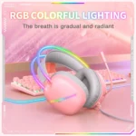 ONIKUMA X33 Head-mounted RGB Light E-Sports Gaming Headset, Cable Length: 2m - Image 3