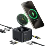 Baseus MagPro Series II 7 in 1 HUB Docking Station Magnetic Wireless Charger 15W
