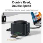 Baseus MagPro Series II 7 in 1 HUB Docking Station Magnetic Wireless Charger 15W - Image 11