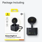 Baseus MagPro Series II 7 in 1 HUB Docking Station Magnetic Wireless Charger 15W - Image 15