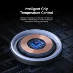 DUZZONA V5 Pro 15W Qi2 Car Magnetic Wireless Charger Phone Holder - Image 5