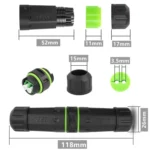 IP68 Waterproof LC Fiber Optical Coupler Adaptor - Image 3
