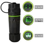 IP68 Waterproof LC SC Fiber Optical Coupler/Adaptor - Image 2