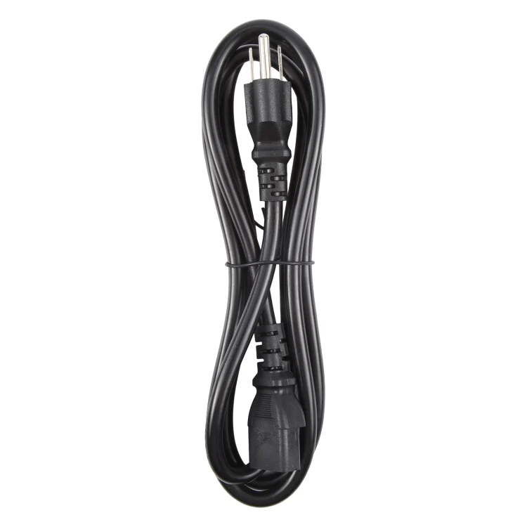 EDA007328101A_2.webp US Plug Computer PC Power Cord 3 Pin Cable - Image 3