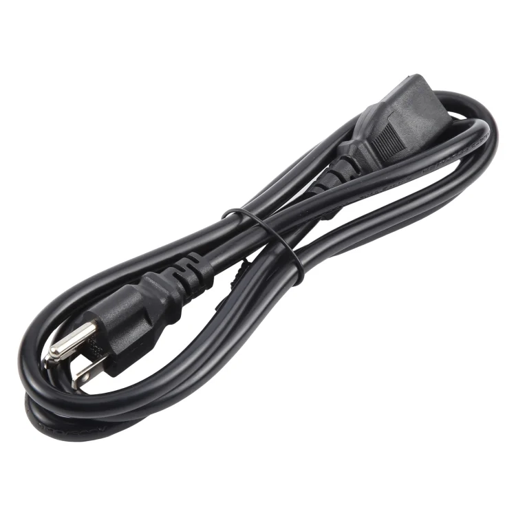 EDA007328101A_3.webp US Plug Computer PC Power Cord 3 Pin Cable - Image 4