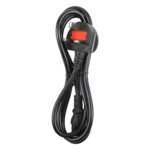 Big UK Plug Computer PC Power Cord 3 Pin Cable - Image 2