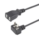 US Plug Computer PC Power 2 Pin Extension Cord