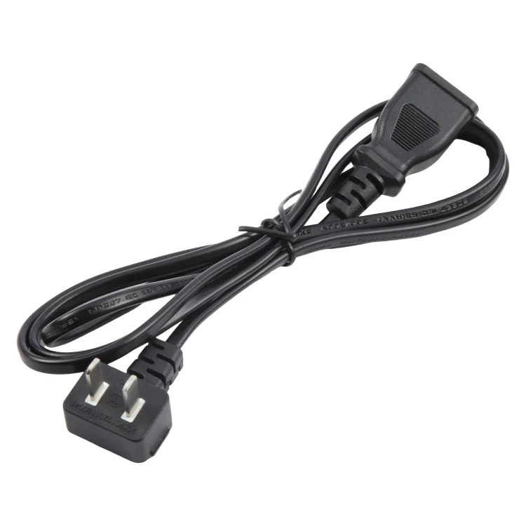 EDA007328701A_2.webp US Plug Computer PC Power 2 Pin Extension Cord - Image 3