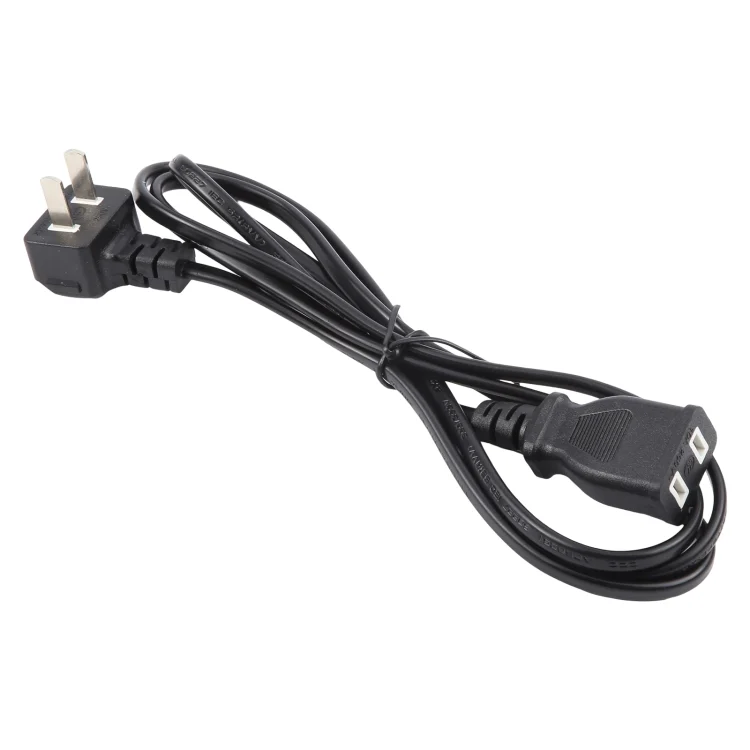 EDA007328701A_3.webp US Plug Computer PC Power 2 Pin Extension Cord - Image 4
