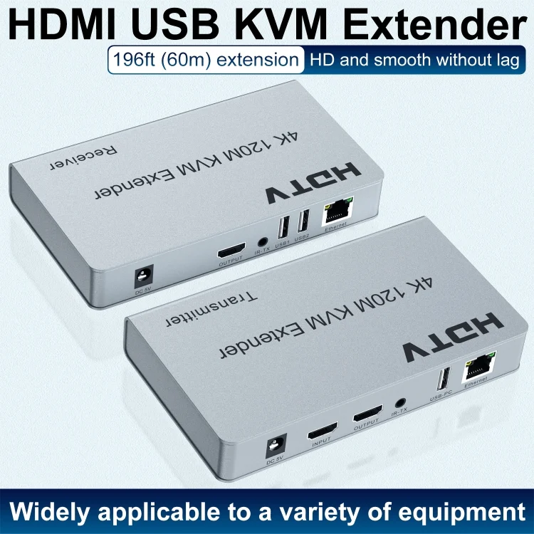 EDA007329901_4.webp 120m HDMI USB KVM 4K Network Extender - Image 5