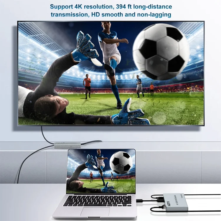 EDA007329901_7.webp 120m HDMI USB KVM 4K Network Extender - Image 8