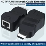 30m HDTV to RJ45 ABS Material Network Cable Extender - Image 5