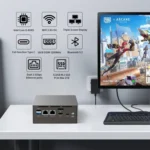 Jumper N305 Mini PC, Intel Alder Lake-N N305 Octa-core 3.8GHz, RAM: 16GB, ROM: 512GB(EU Plug) - Image 4