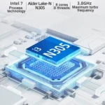 Jumper N305Hi Mini PC, Intel Alder Lake-N i3-N305 Octa-core 3.8GHz, RAM: 16GB, ROM: 512GB(EU Plug) - Image 8