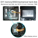 Jumper N305Hi Mini PC, Intel Alder Lake-N i3-N305 Octa-core 3.8GHz, RAM: 16GB, ROM: 512GB(EU Plug) - Image 9