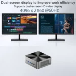 Jumper i5H Mini PC, Intel Alder Lake-N i5-12450H Octa-core 4.4GHz, RAM: 16GB, ROM: 512GB(EU Plug) - Image 6