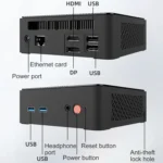 Jumper N100 II Mini PC, Intel 12th Generation Alder Lake-N N100 Quad-core 3.4GHz, RAM: 8GB, ROM: 256GB, Support HDMI - Image 2