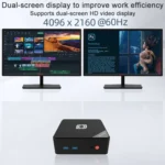Jumper N100 II Mini PC, Intel 12th Generation Alder Lake-N N100 Quad-core 3.4GHz, RAM: 8GB, ROM: 256GB, Support HDMI - Image 6