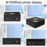Jumper N100 II Mini PC, Intel 12th Generation Alder Lake-N N100 Quad-core 3.4GHz, RAM: 8GB, ROM: 256GB, Support HDMI - Image 9