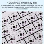 AULA F75 80 Keys Wired/2.4G/Bluetooth Three Model Customized RGB Mechanical Keyboard - Image 6