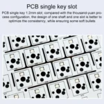 AULA F87 87 Keys Wired/2.4G/Bluetooth Three Model Customized RGB Mechanical Keyboard - Image 3